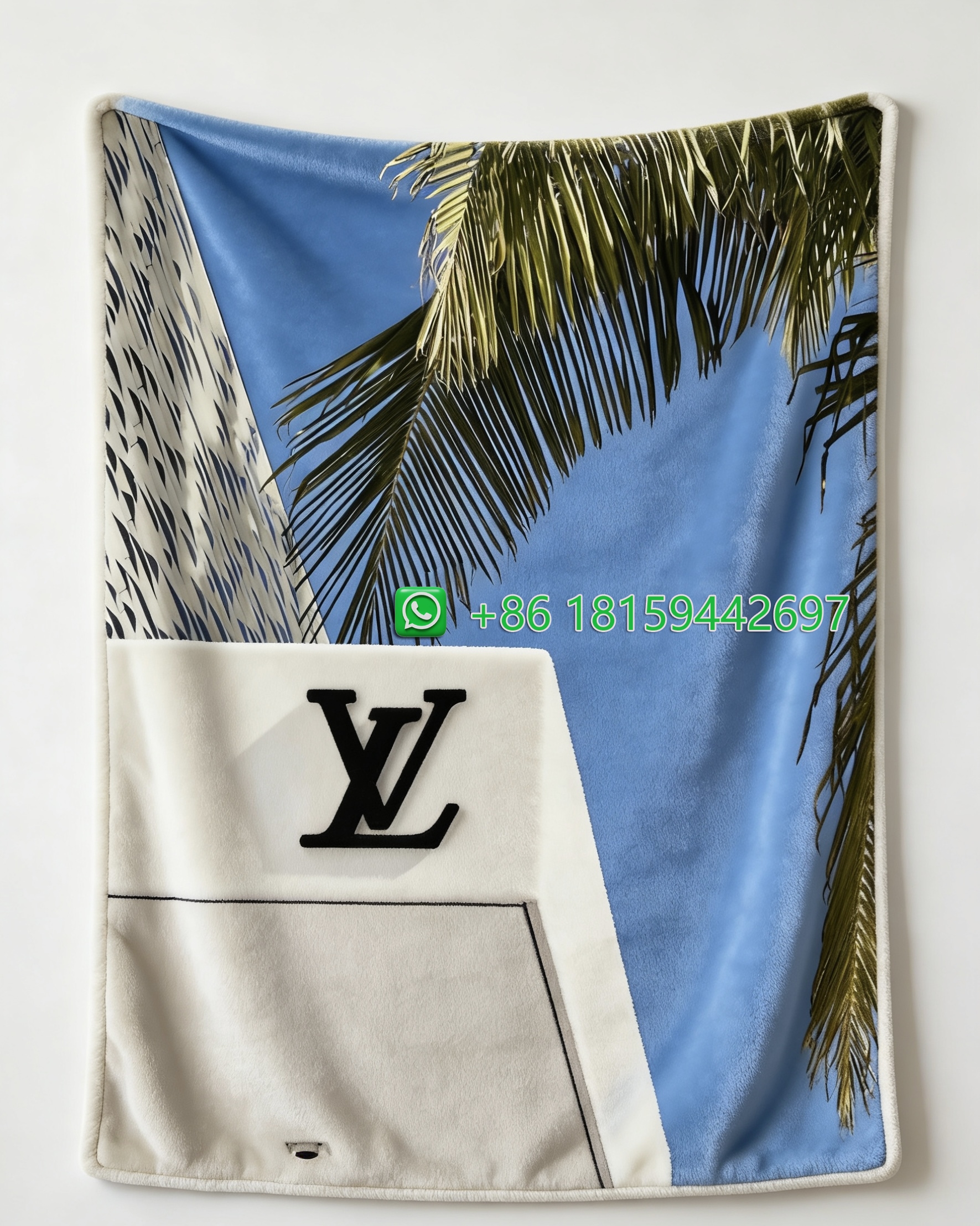 Louis Vuitton Throw Blankets